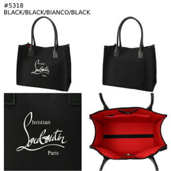 Christian Louboutin Tote Bag NASTROLOUBI Canvas - Picture 9 of 9